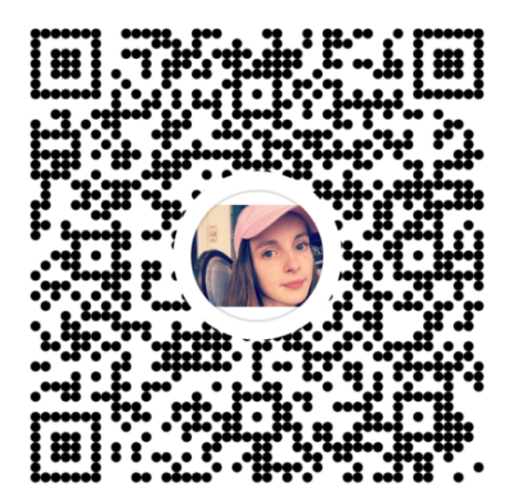 The Molly B Foundation logo with a QR code for donations.
